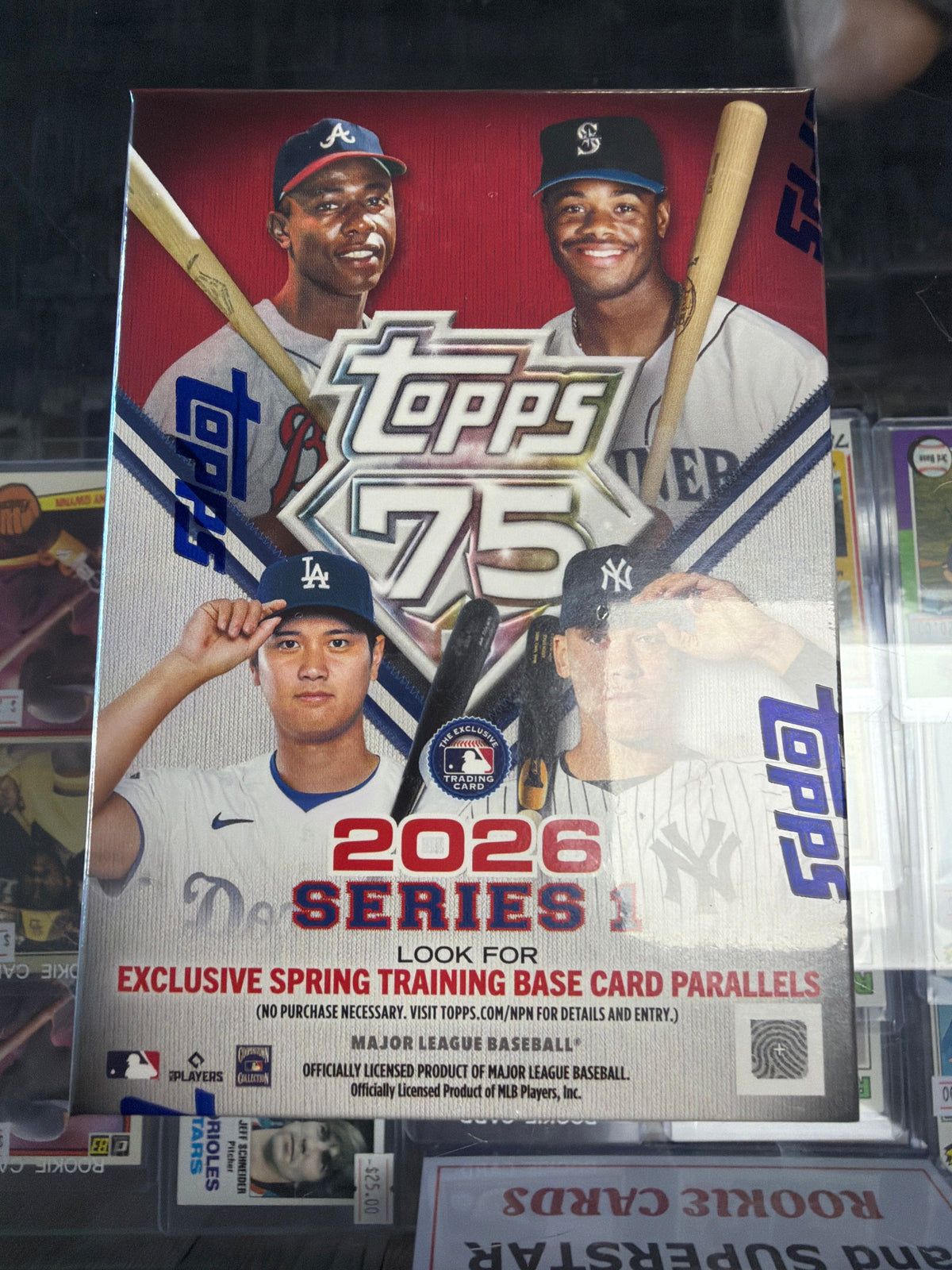 2026 Topps baseball Series 1 Blaster Box