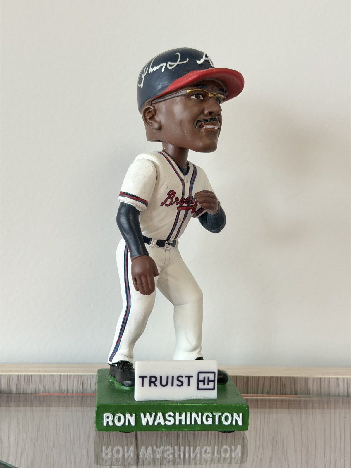 Ron Washington Autographed "Windmill Wash" Boobblehead