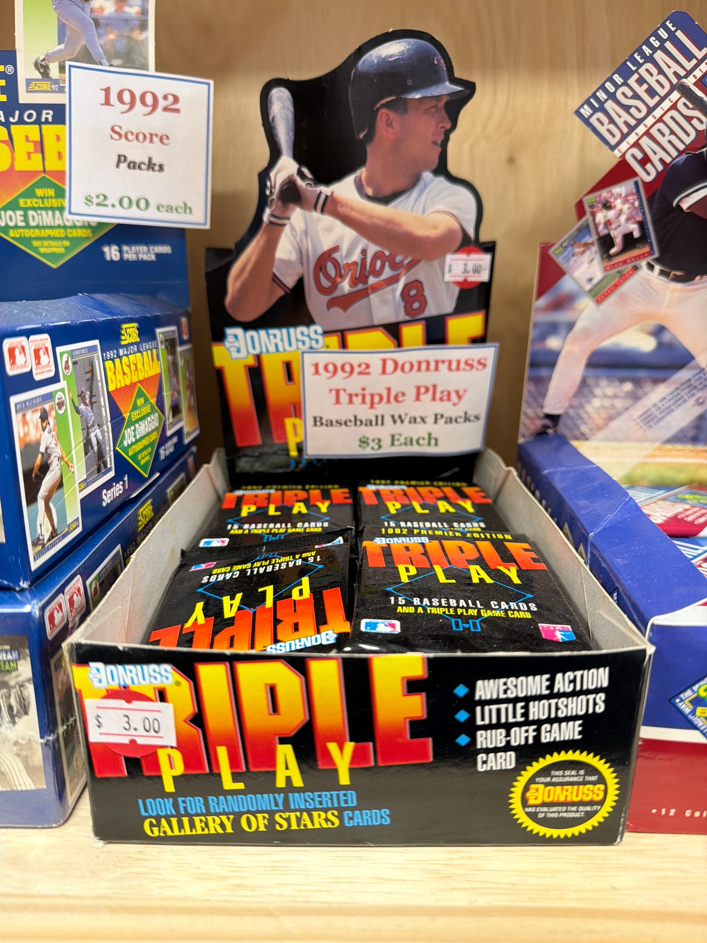 1992 Donruss Triple Play Wax Packs