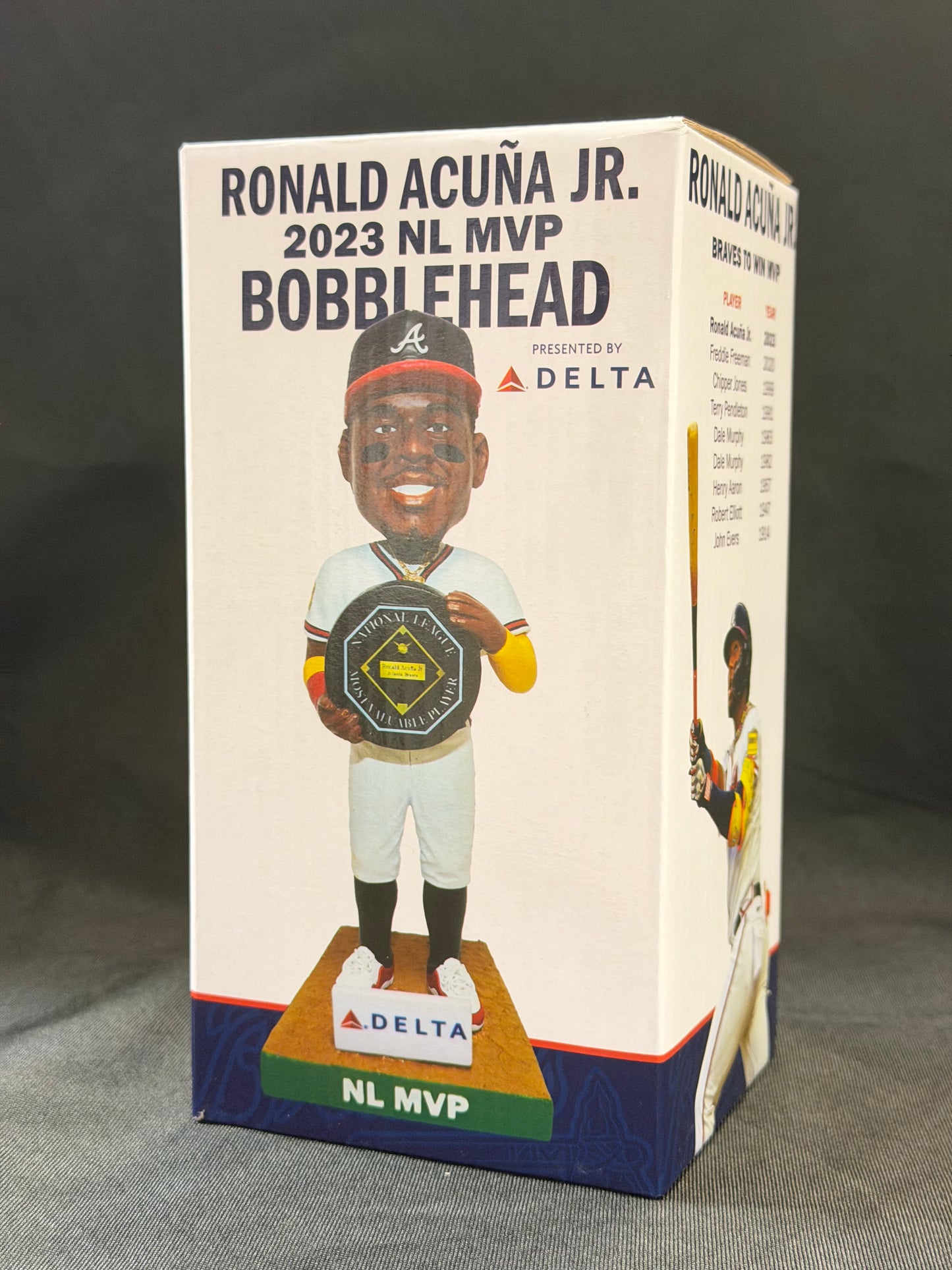 Ronald Acuna Jr 2023 NL MVP Bobblehead