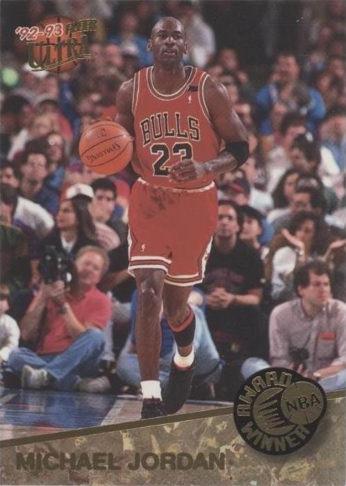 1992-93 Fleer Ultra - Award Winner Michael Jordan Bulls #1 PSA 8 NM-MT 337