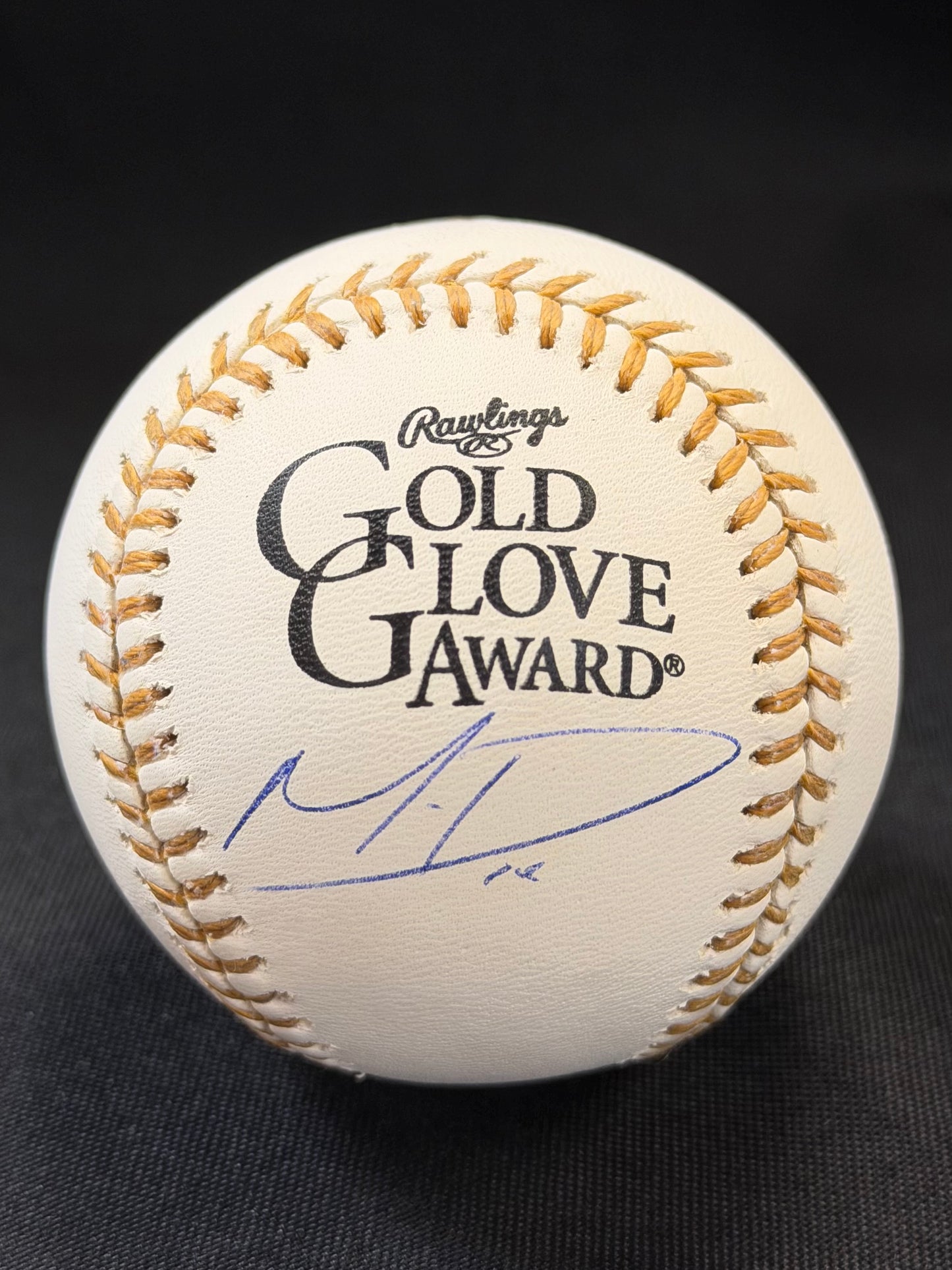 Mauricio Dubon Autographed Rawlings Gold Glove Award Baseball