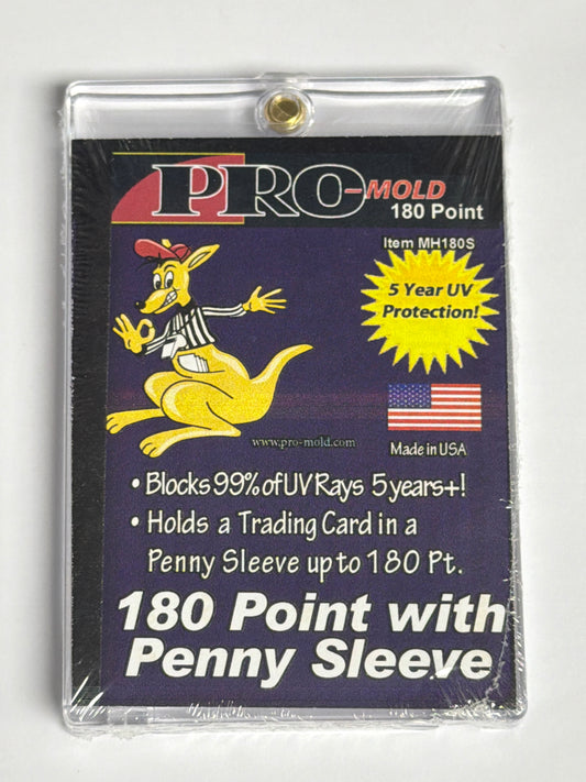 Pro-Mold - 180 Pt. With Penny Sleeve Magnetic Card Holder