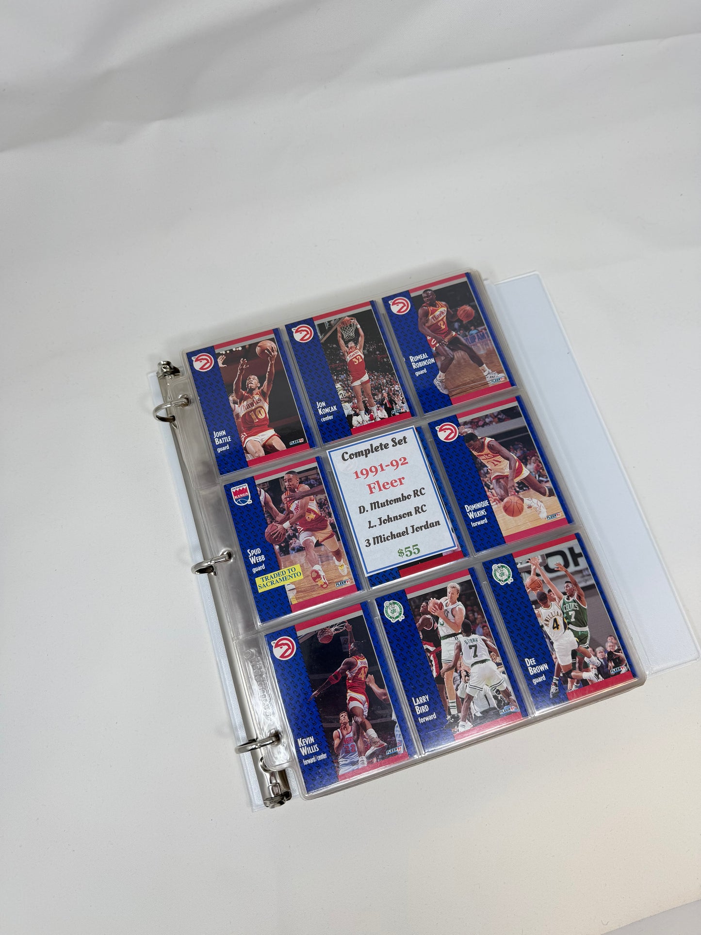 1991-92 Fleer Basketball Complete Set