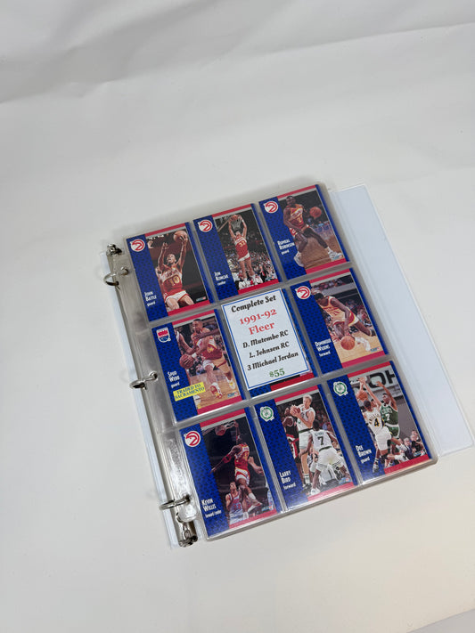 1991-92 Fleer Basketball Complete Set