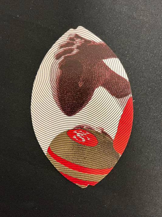 1975 San Francisco 49ers Football Pocket Schedule 