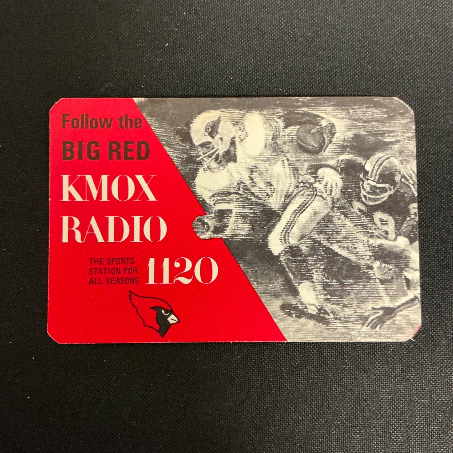 1975 St. Louis Cardinals Football Pocket Schedule