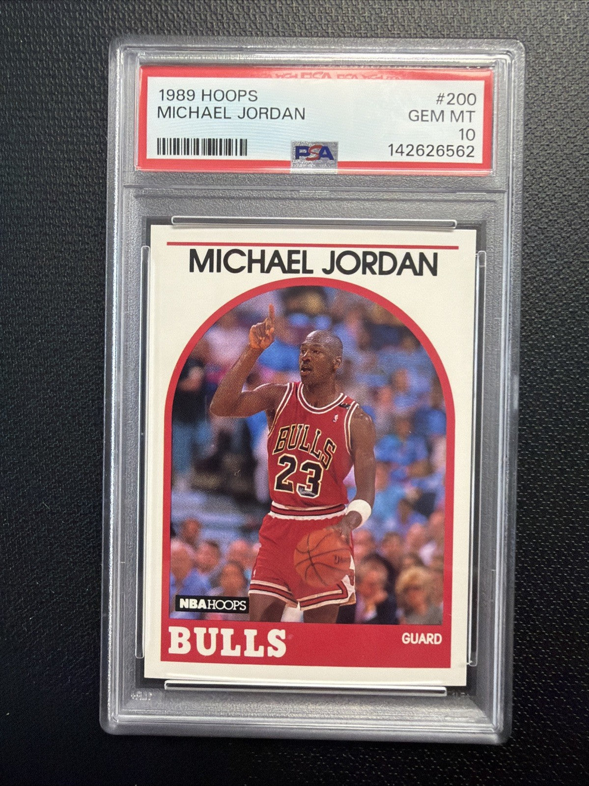 1989 Hoops #200 Michael Jordan Bulls Psa 10 Gem Mint 562