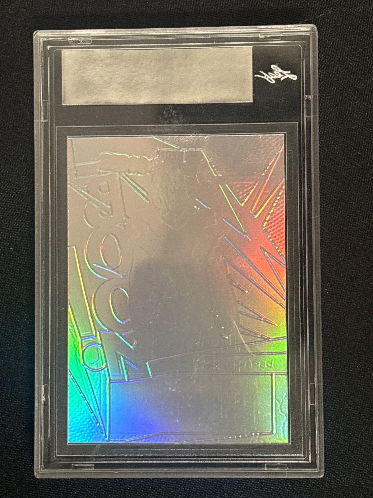 2022 Leaf Valiant Football Here Comes the Boom Derek Stingley Jr. 1/1 Prismatic 