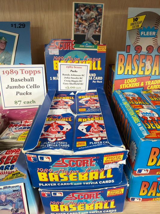 1989 Score Packs