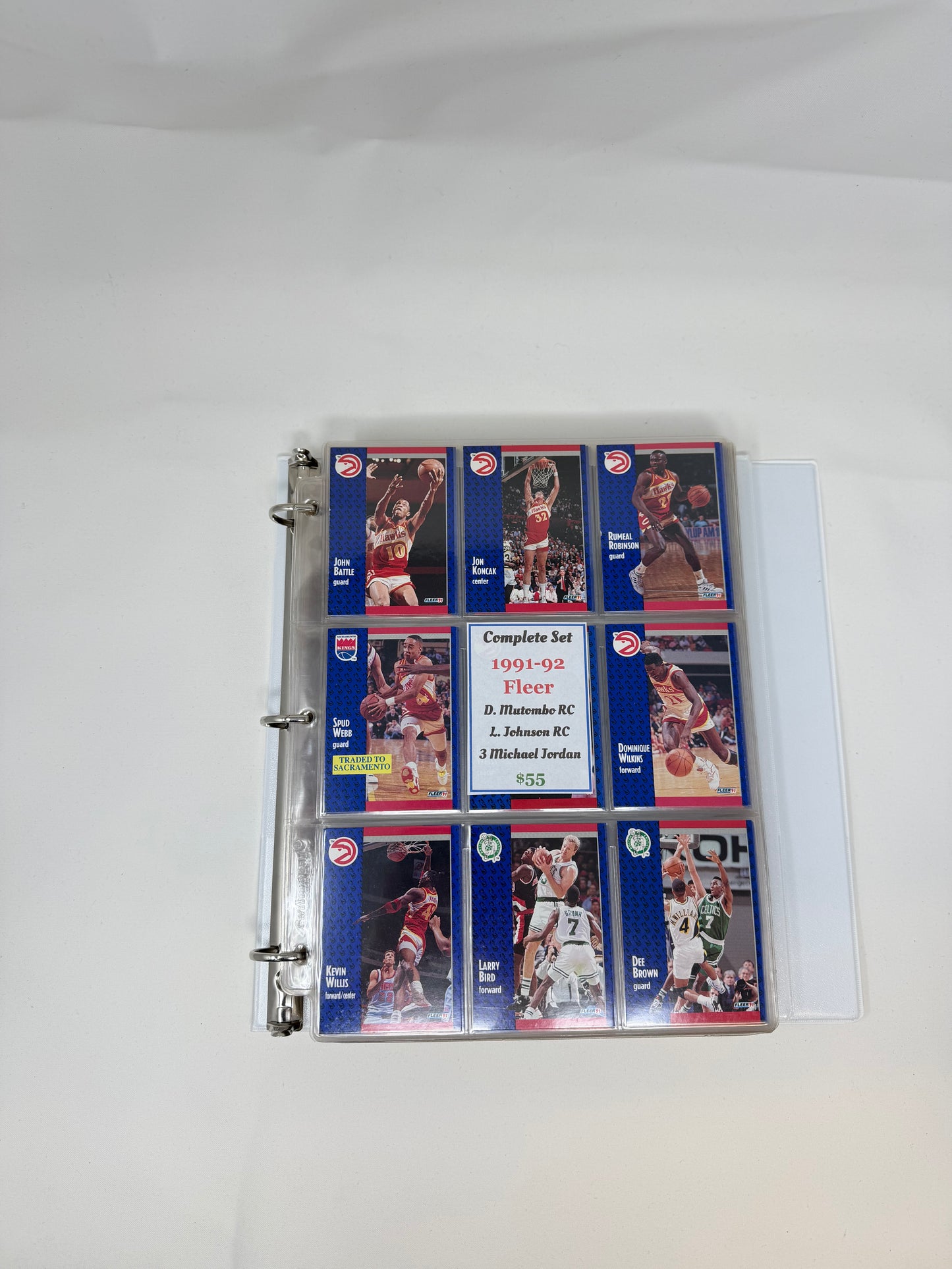 1991-92 Fleer Basketball Complete Set