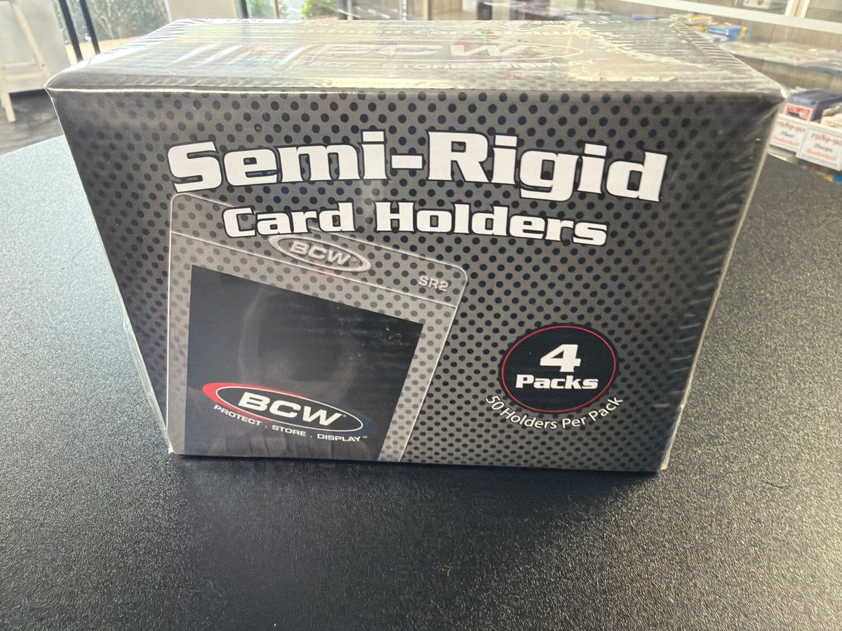 Semi-Rigid card holder