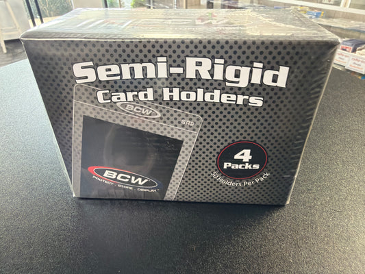 Semi-Rigid card holder