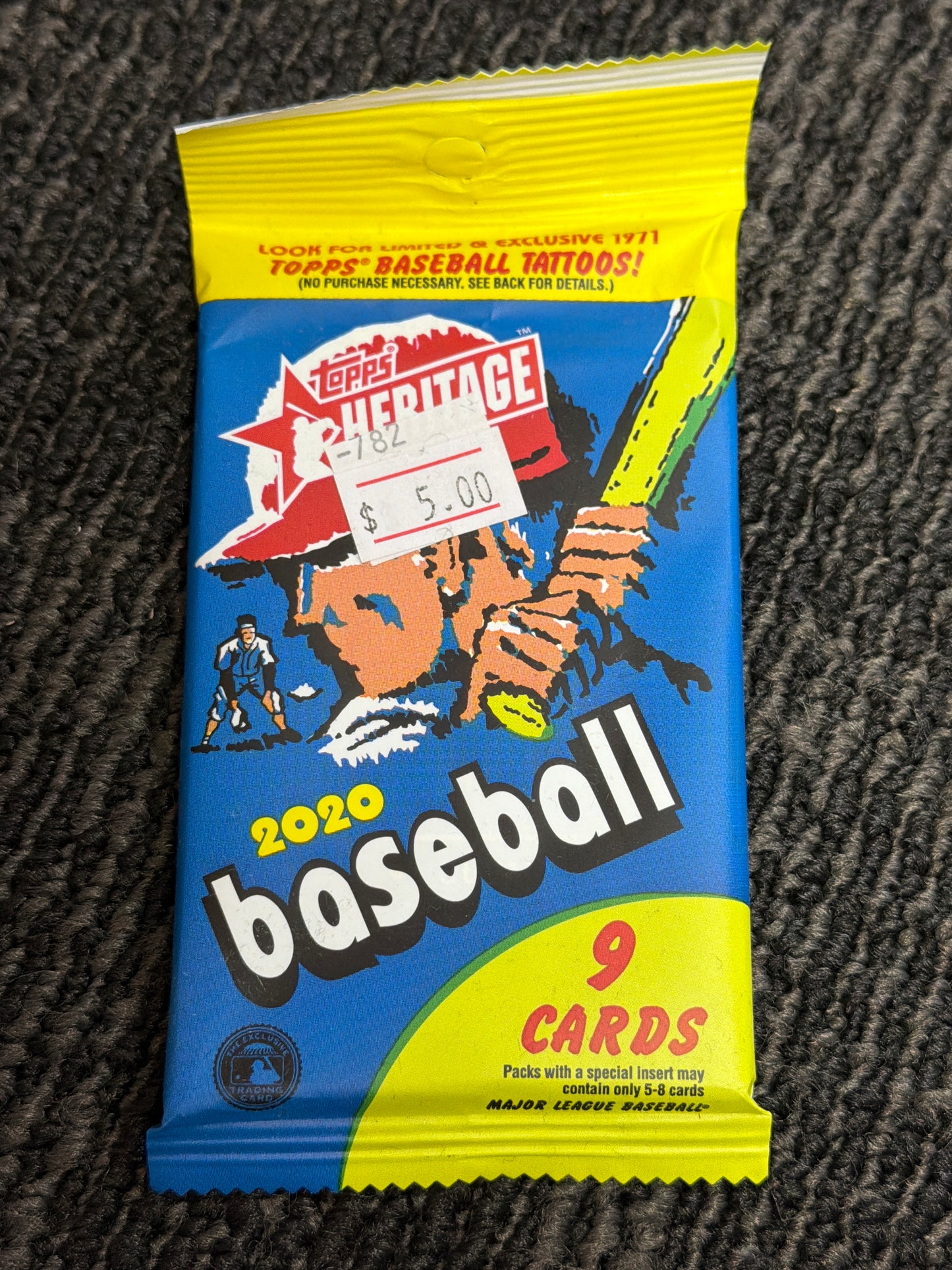 2020 Topps Heritage Wax Pack