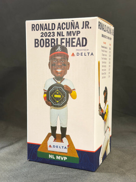 Ronald Acuna Jr 2023 NL MVP Bobblehead