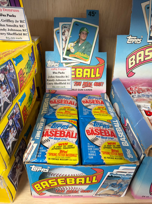 1989 Topps Wax Packs