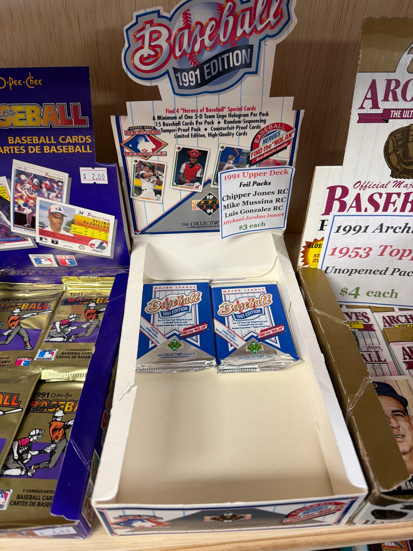 1991 Upper Deck Foil Pack