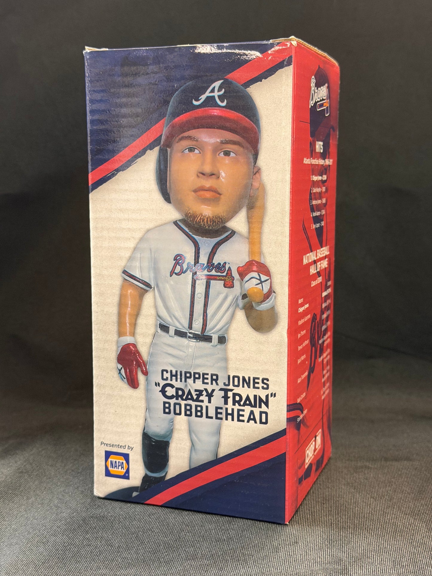 Chipper Jones “Crazy Train” Bobblehead