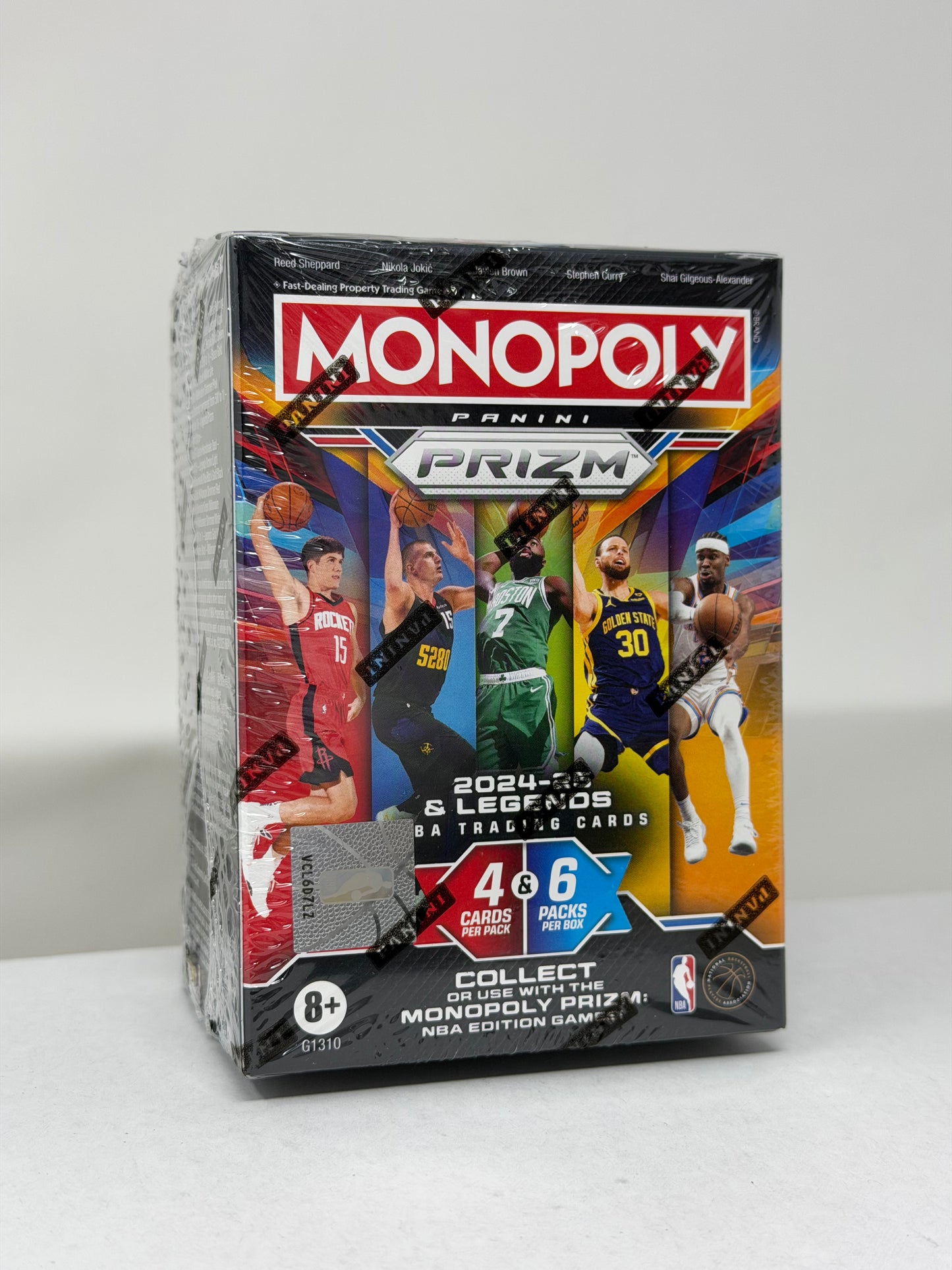 2025 Panini Prism Monopoly Basketball Blaster Box