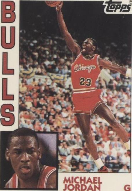 1992-93 Topps Archives - Michael Jordan Bulls #52 PSA 6 EX-MT 036