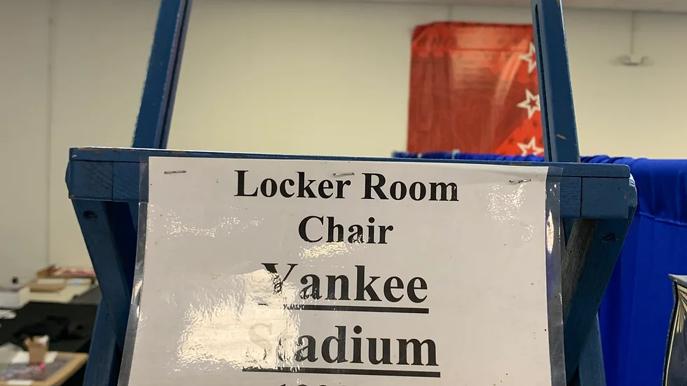 Foley’s NY Pub Lockerroom Chair from Original Yankee Stadium