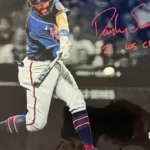 Freddie Freeman Signed 2021 WS BASEBALL Beckett Witness Cert - Duck's Dugout