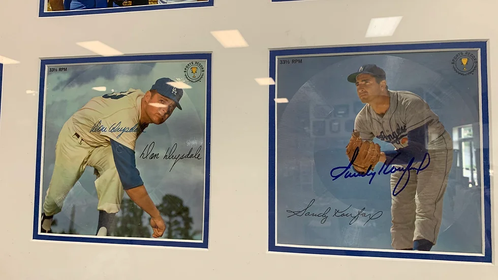 MLB Don Drysdale Signed Photos, Collectible Don Drysdale Signed Photos