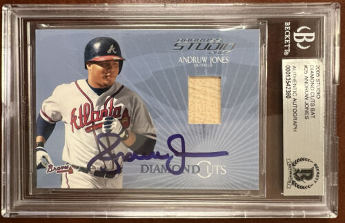 Andruw Jones Autograph Baseball Card