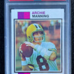 : 1973 Topps # 125 Archie Manning New Orleans Saints