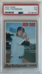 1970 Topps #10 Carl Yastrzemski Boston Red Sox PSA 7 NM 765 Main Image