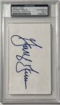 George Gervin Autograph NBA Index Card PSA/DNA Authentic 481 Main Image