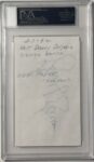 George Gervin Autograph NBA Index Card PSA/DNA Authentic 481 Main Image