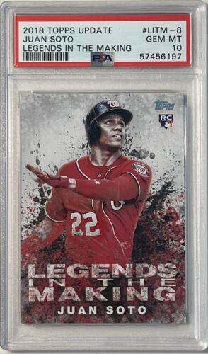 2018 Topps Update #LITM-8 Juan Soto Wash. RC Legends in the Making