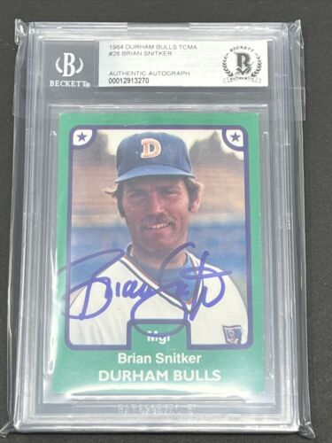 Brian Snitker MLB Authenticated, Game Worn, and Autographed City
