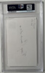Tony Canadeo NFL  HOF Auto Signed Index Card PSA/DNA Certified 635 Main Image