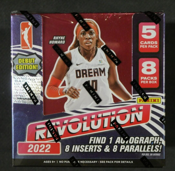 2022 PANINI REVOLUTION WNBA SEALED HOBBY BOX  with  1 AUTO 8 INSERTS 8 PARALLELS Main Image