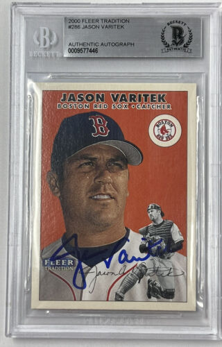 Jason Varitek MLB Memorabilia, Jason Varitek Collectibles