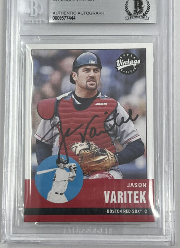 Jason Varitek MLB Memorabilia, Jason Varitek Collectibles