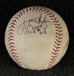 TIM LINCECUM NO HITTER GAME USED Signed Baseball 7-13-2013 Foley’s BAR NYC MLB Main Image