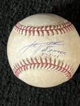 JUSTIN VERLANDER 5/7/91 NO HITTER GAME READY Signed Baseball Foley’s BAR NYC MLB Main Image