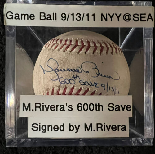 Mariano Rivera Gets His 600th Save