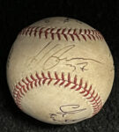 HENDERSON ALVAREZ NO HITTER 9-29-13 GAME READY Signed Baseball Foley’s BAR NYC Main Image