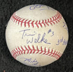 YANKEES 10,000TH WIN 10-1-15 Signed GAME Baseball – SIGNED BY UMPIRE CREW Main Image
