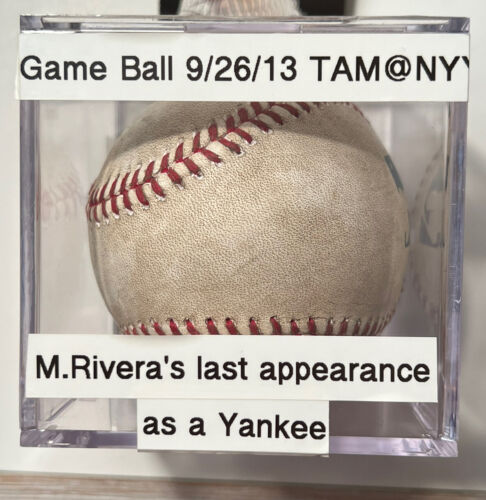 2013 Mariano Rivera Last Ever Game Worn & Signed New York Yankees