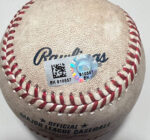 MARIANO RIVERA HISTORIC GAME USED BASEBALL 2013 SEPTEMBER 26 LAST GAME YANKEES Main Image