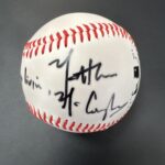 MATHEW MCCONAUGHEY Signed Baseball – A Foley’s BAR NYC original piece BAS Main Image