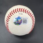 MARILYN CHAMBERS ADULT STAR Signed Baseball – Foley’s BAR NYC original piece BAS Main Image