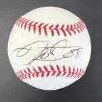 DALE EARNHARDT JR. Signed Baseball – A Foley’s BAR NYC original piece BAS Main Image