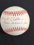 MEL ALLEN BROADCASTER Signed Baseball – A Foley’s BAR NYC original piece psa dna Main Image