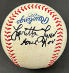 LORETTA LYNN MUSICIAN Signed Baseball- A Foley’s BAR NYC original piece BAS CERT Main Image